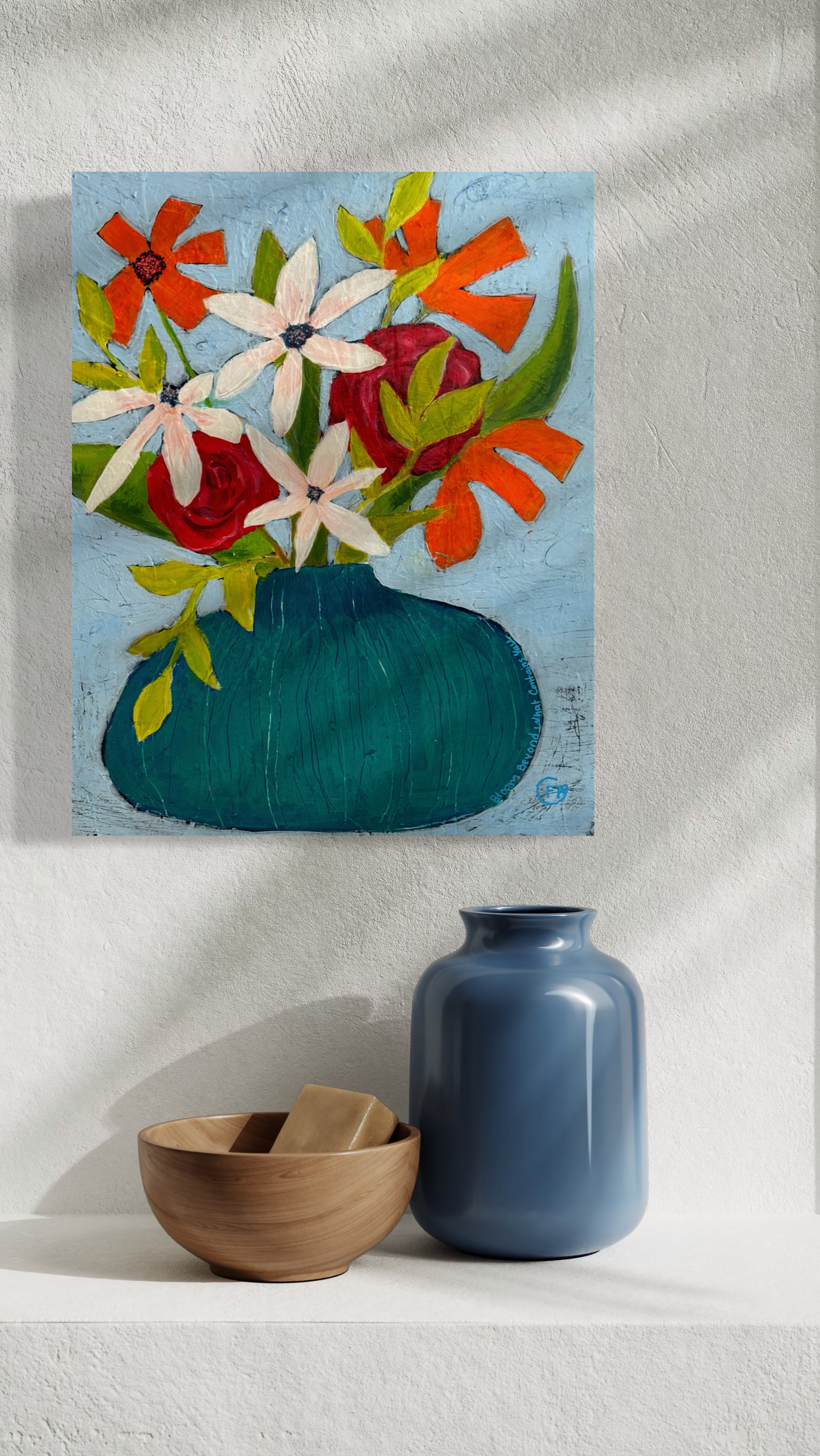 Bloom Beyond What Contains You - 14 x 11"