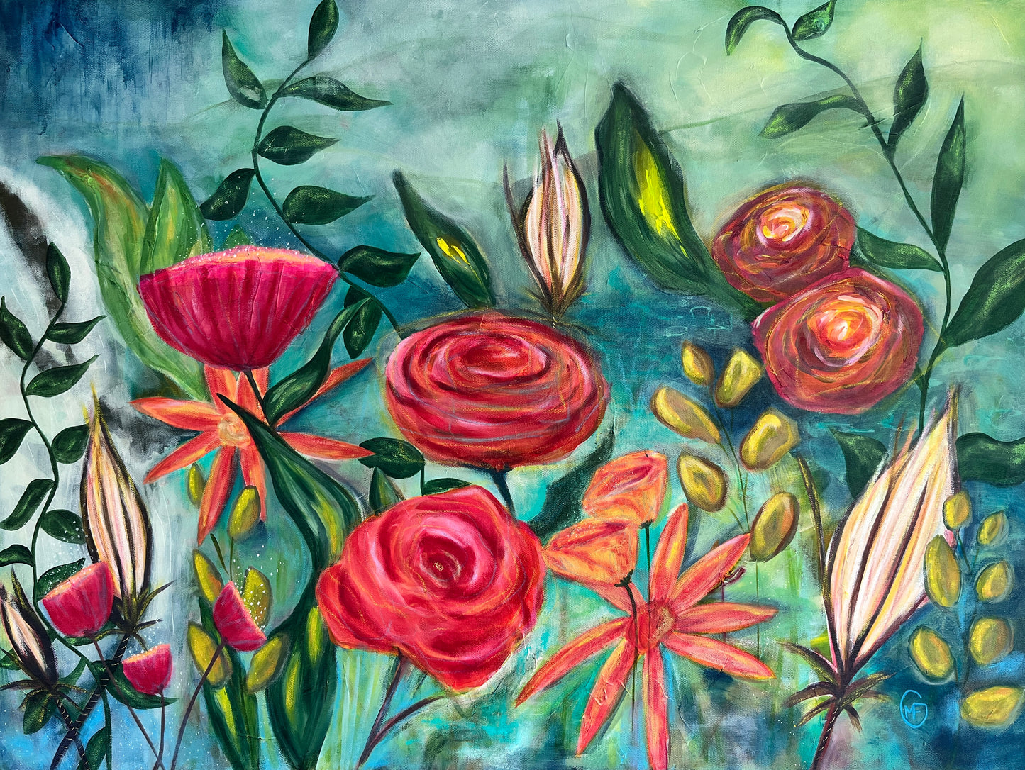 Fluent - 40" x 30"