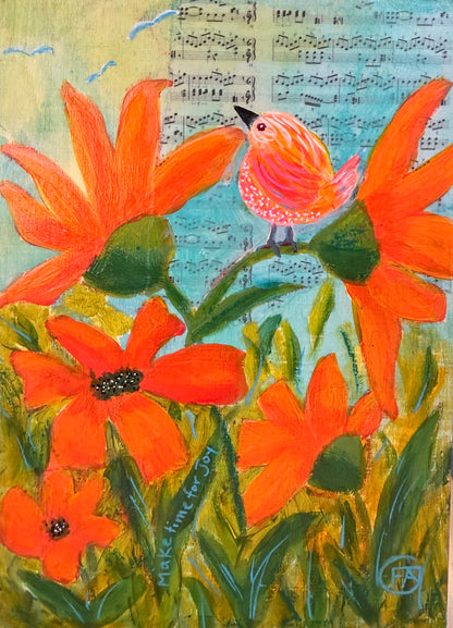 Make Time For Joy - 5 x 7"