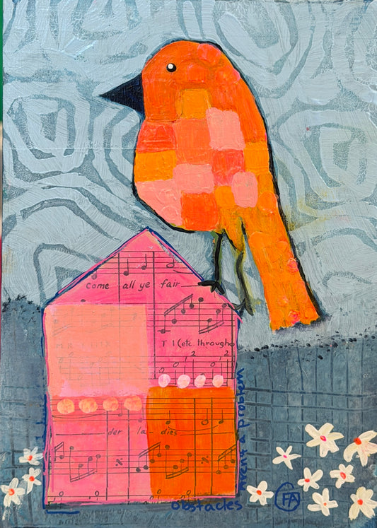 Obstacles Aren't A Problem - 5 x 7"