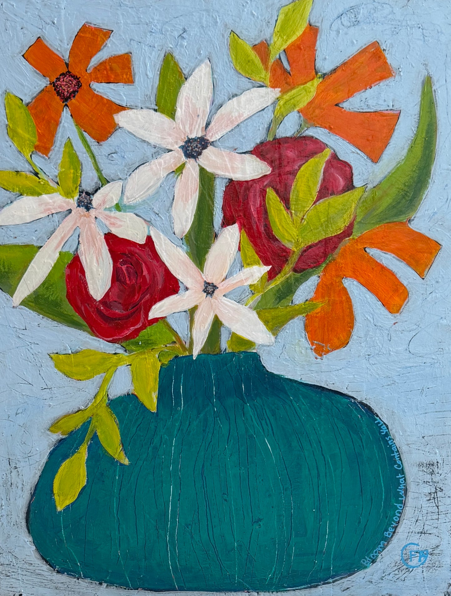 Bloom Beyond What Contains You - 14 x 11"