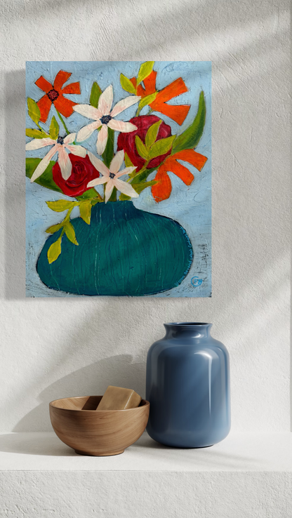 Bloom Beyond What Contains You - 14 x 11"