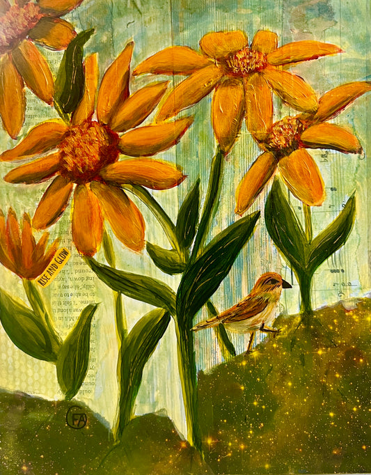 Rise and Glow - 8 x 10"