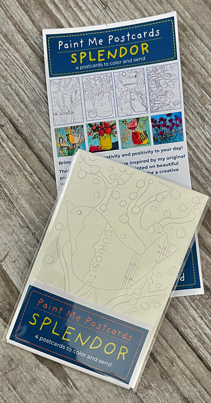 Paint Me Postcards - Bundle of 4