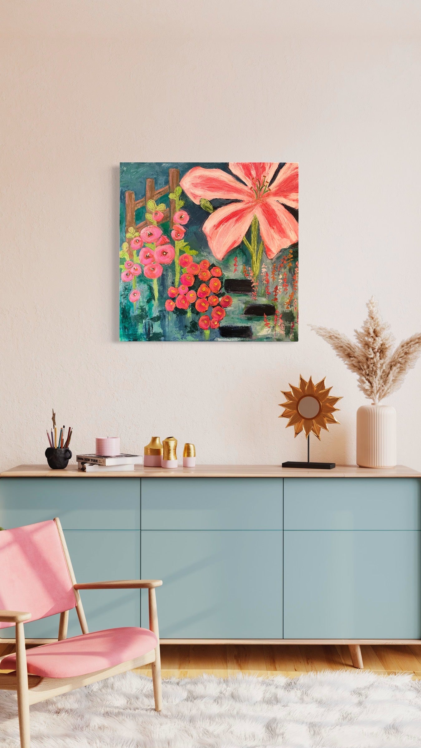 Spring Fling - 36 x 36"