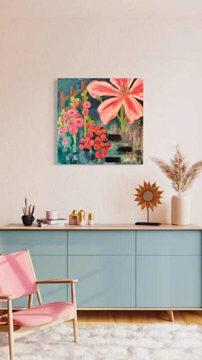 Spring Fling - 36 x 36"