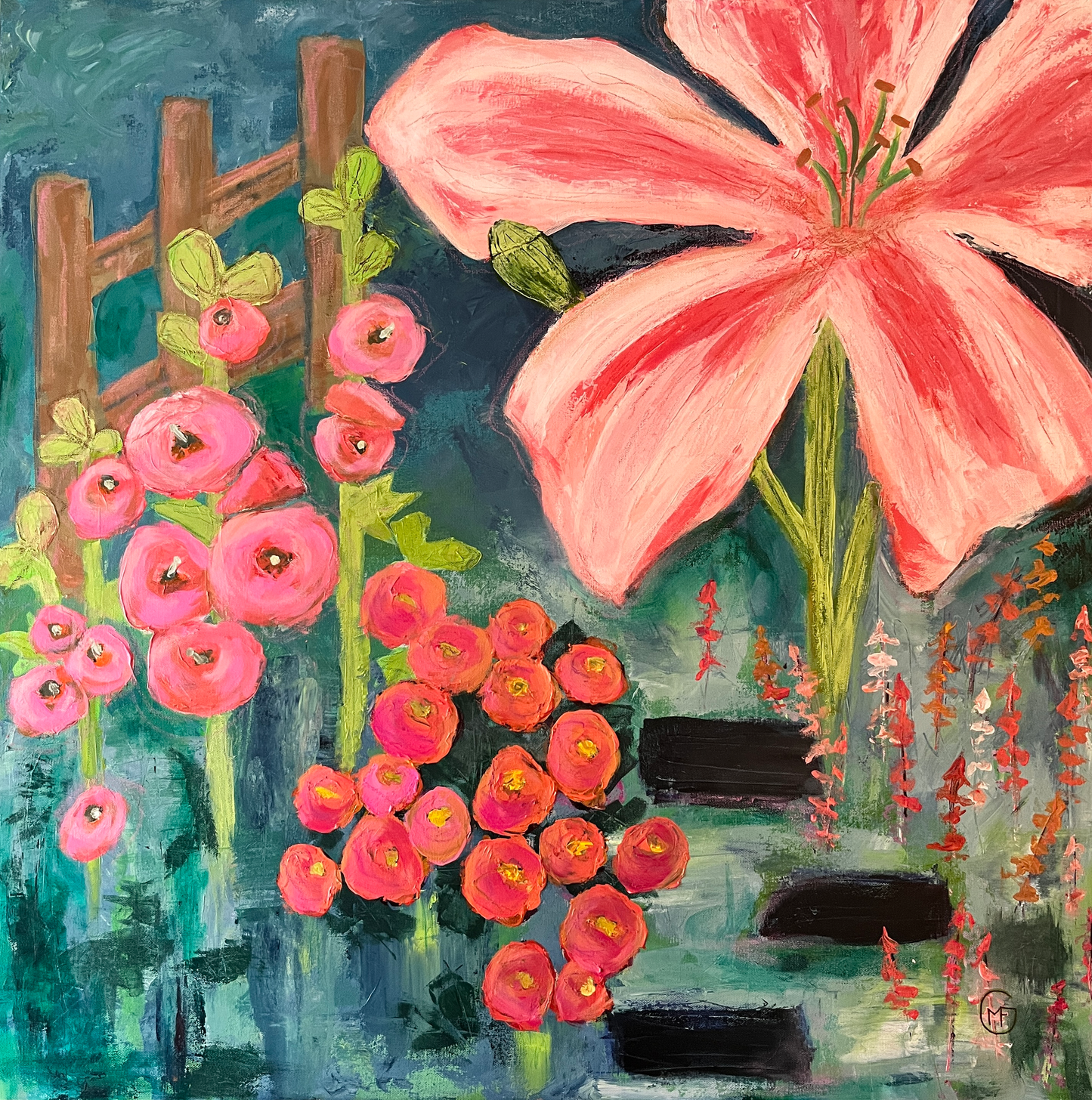 Spring Fling - 36 x 36"
