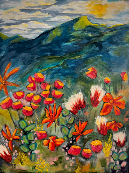 Paradise - 30 x 40"