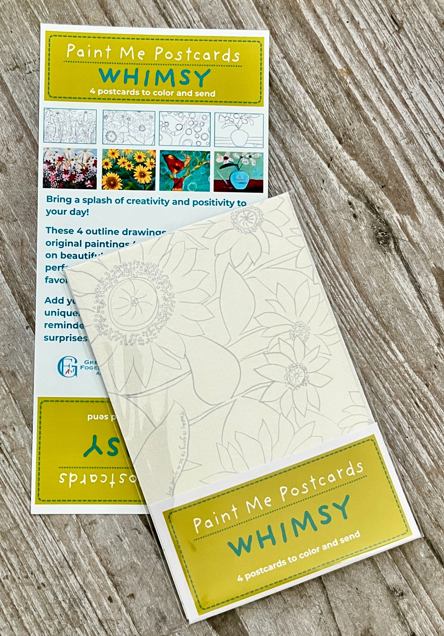 Whimsy - Paint Me Postcard
