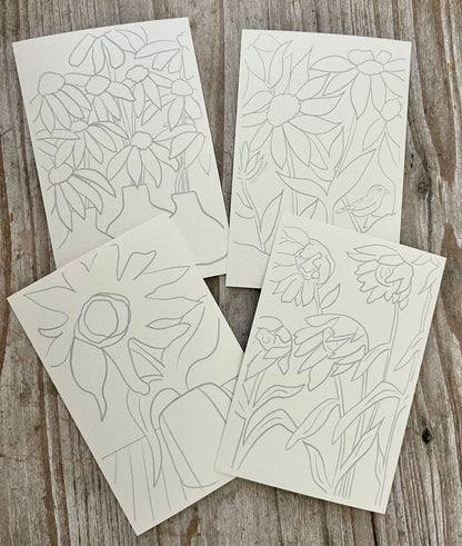 Paint Me Postcards - Bundle of 4